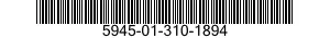 5945-01-310-1894 RELAY,ELECTROMAGNETIC 5945013101894 013101894