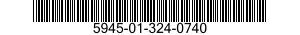 5945-01-324-0740 RELAY ASSEMBLY 5945013240740 013240740