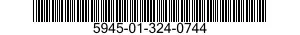5945-01-324-0744 RELAY ASSEMBLY 5945013240744 013240744