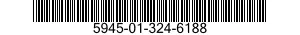 5945-01-324-6188 RELAY,ELECTROMAGNETIC 5945013246188 013246188