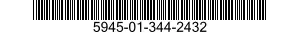 5945-01-344-2432 RELAY,HYBRID 5945013442432 013442432