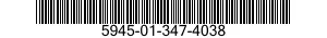 5945-01-347-4038 RELAY,ELECTROMAGNETIC 5945013474038 013474038