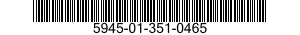 5945-01-351-0465 RELAY,ELECTROMAGNETIC 5945013510465 013510465