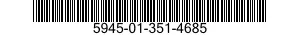 5945-01-351-4685 RELAY,ELECTROMAGNETIC 5945013514685 013514685