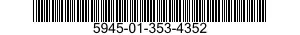 5945-01-353-4352 BASE,ELECTRICAL RELAY 5945013534352 013534352