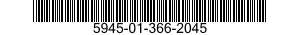 5945-01-366-2045 RELAY,HYBRID 5945013662045 013662045
