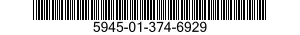 5945-01-374-6929 RELAY,HYBRID 5945013746929 013746929