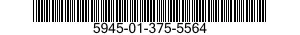 5945-01-375-5564 RELAY ASSEMBLY 5945013755564 013755564