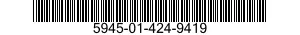 5945-01-424-9419 RELAY,ELECTROMAGNETIC 5945014249419 014249419