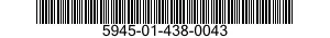 5945-01-438-0043 SOLENOID,ELECTRICAL 5945014380043 014380043
