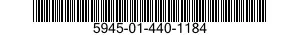 5945-01-440-1184 RELAY,ELECTROMAGNETIC 5945014401184 014401184