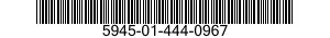 5945-01-444-0967 RELAY ASSEMBLY 5945014440967 014440967