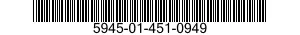 5945-01-451-0949 RELAY,ELECTROMAGNETIC 5945014510949 014510949