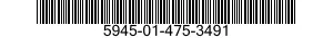 5945-01-475-3491 RELAY SUBASSEMBLY 5945014753491 014753491