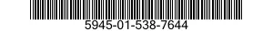 5945-01-538-7644 RELAY,SOLID STATE 5945015387644 015387644