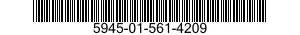 5945-01-561-4209 RELAY ASSEMBLY 5945015614209 015614209