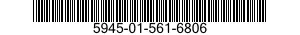 5945-01-561-6806 BASE,ELECTRICAL RELAY 5945015616806 015616806