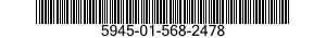 5945-01-568-2478 BASE,ELECTRICAL RELAY 5945015682478 015682478