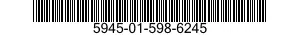 5945-01-598-6245 RELAY,ELECTROMAGNETIC 5945015986245 015986245