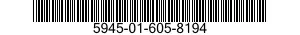 5945-01-605-8194 RELAY,ELECTROMAGNETIC 5945016058194 016058194