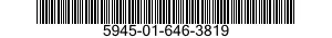 5945-01-646-3819 RELAY ASSEMBLY 5945016463819 016463819
