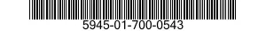 5945-01-700-0543 RELAY,SOLID STATE 5945017000543 017000543