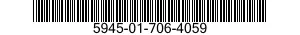 5945-01-706-4059 RELAY,ELECTROMAGNETIC 5945017064059 017064059