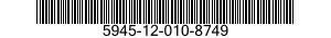 5945-12-010-8749 RELAY,ELECTROMAGNETIC 5945120108749 120108749