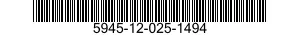 5945-12-025-1494  5945120251494 120251494
