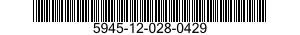 5945-12-028-0429  5945120280429 120280429