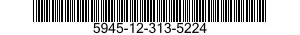 5945-12-313-5224 BASE,ELECTRICAL RELAY 5945123135224 123135224