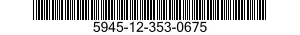 5945-12-353-0675 BRACKET,SOLENOID 5945123530675 123530675