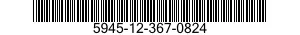 5945-12-367-0824 RELAY SUBASSEMBLY 5945123670824 123670824