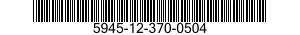 5945-12-370-0504 RELAY ASSEMBLY 5945123700504 123700504