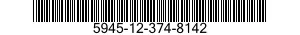 5945-12-374-8142 ELECTROMAGNETIC ACTUATOR 5945123748142 123748142