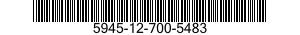 5945-12-700-5483 RELAY,ELECTROMAGNETIC 5945127005483 127005483