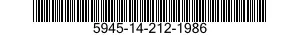 5945-14-212-1986 RELAY,ELECTROMAGNETIC 5945142121986 142121986