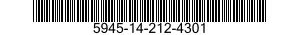 5945-14-212-4301 RELAY,ELECTROMAGNETIC 5945142124301 142124301