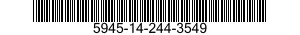 5945-14-244-3549 RELAY,ELECTROMAGNETIC 5945142443549 142443549
