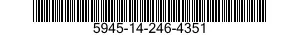 5945-14-246-4351 RELAY,ELECTROMAGNETIC 5945142464351 142464351