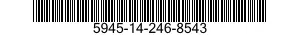 5945-14-246-8543 RELAY,ELECTROMAGNETIC 5945142468543 142468543