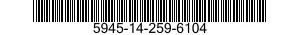 5945-14-259-6104  5945142596104 142596104