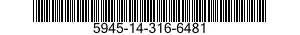 5945-14-316-6481  5945143166481 143166481
