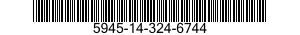 5945-14-324-6744 RELAY,ELECTROMAGNETIC 5945143246744 143246744