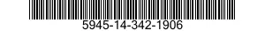 5945-14-342-1906 RELAY,ELECTROMAGNETIC 5945143421906 143421906