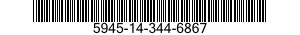 5945-14-344-6867  5945143446867 143446867