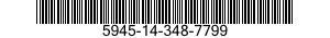 5945-14-348-7799 CONTACT SET,RELAY 5945143487799 143487799