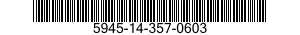 5945-14-357-0603 BASE,ELECTRICAL RELAY 5945143570603 143570603