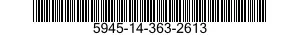 5945-14-363-2613 RELAY,ELECTROMAGNETIC 5945143632613 143632613
