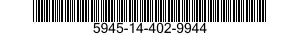 5945-14-402-9944 RELAY,MOTOR DRIVEN 5945144029944 144029944